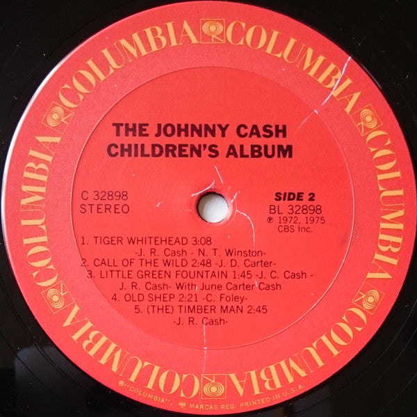Johnny Cash : The Johnny Cash Children's Album (LP)