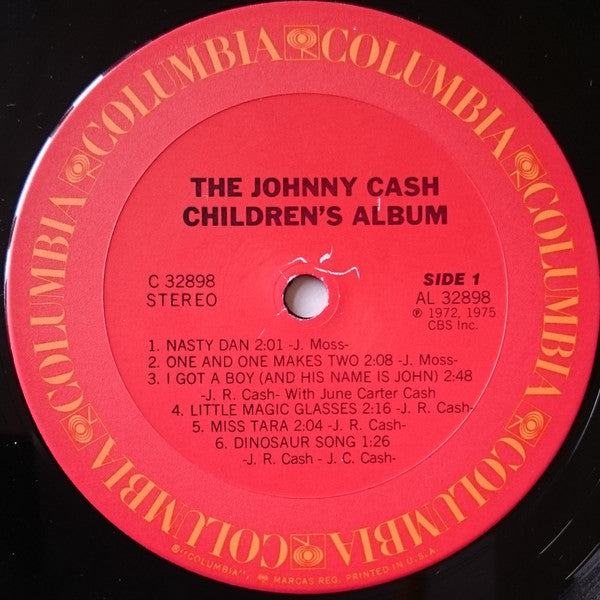 Johnny Cash : The Johnny Cash Children's Album (LP)