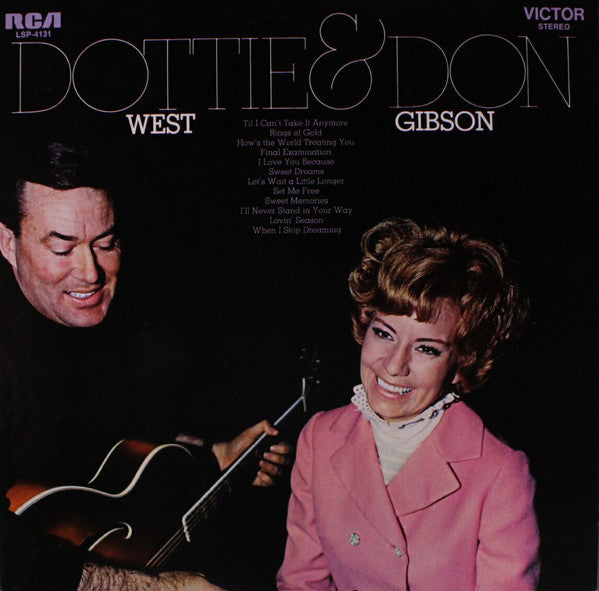 Dottie West And Don Gibson : Dottie & Don (LP, Album)