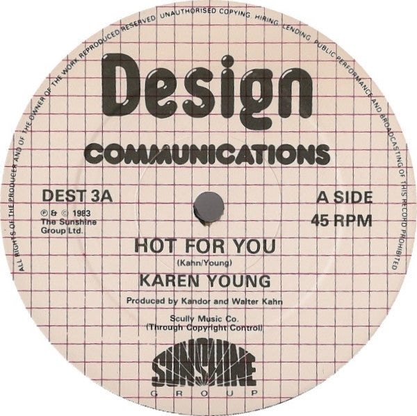 Karen Young : Hot For You (12")
