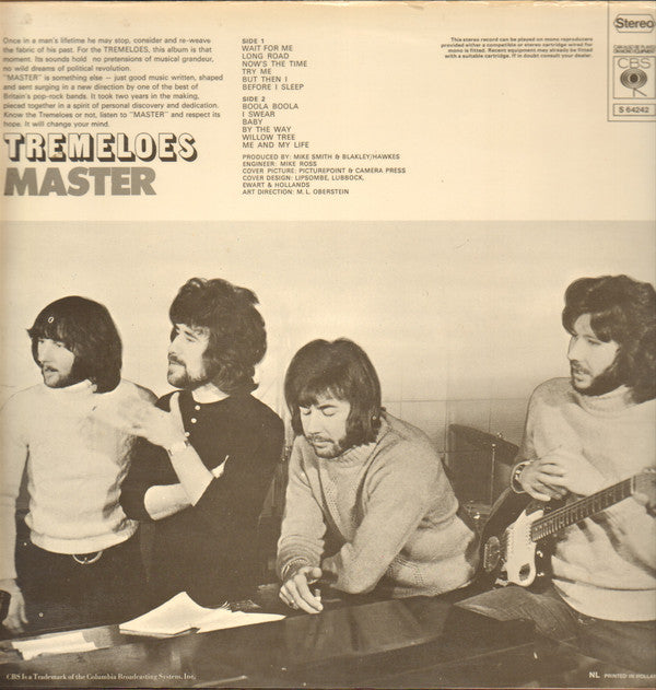 The Tremeloes : Master (LP, Album)
