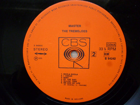 The Tremeloes : Master (LP, Album)