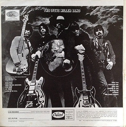 Steve Miller Band : Sailor (LP, Album, RE)