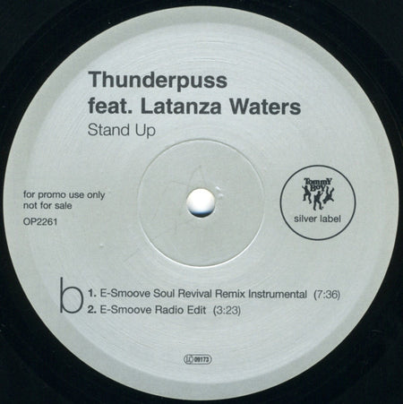 Thunderpuss : Stand Up (E-Smoove Remixes) (12", Promo)