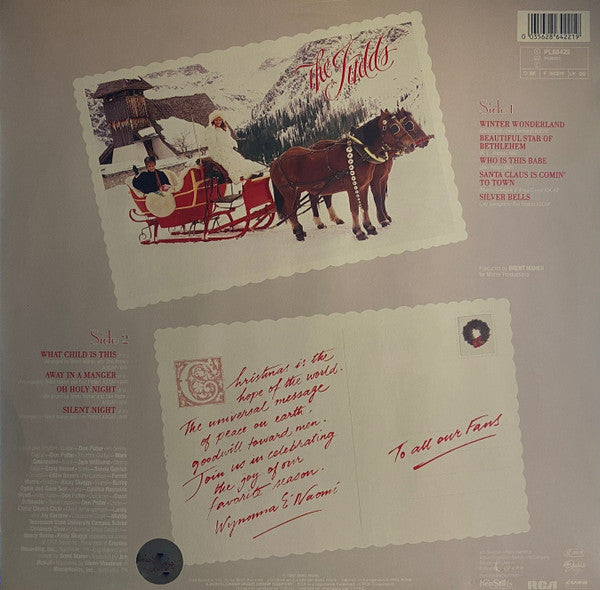 The Judds : Christmas Time With The Judds (LP, Album)