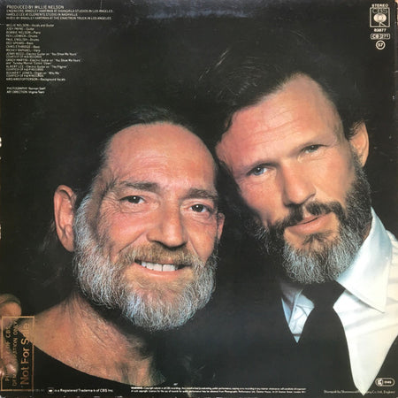 Willie Nelson : Willie Nelson Sings Kristofferson (LP, Album)