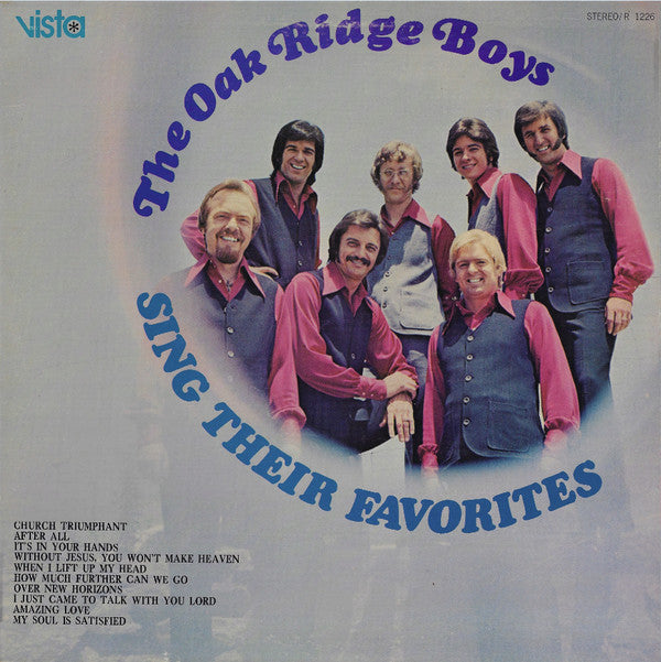 The Oak Ridge Boys : Sing Their Favorites (LP, Album)