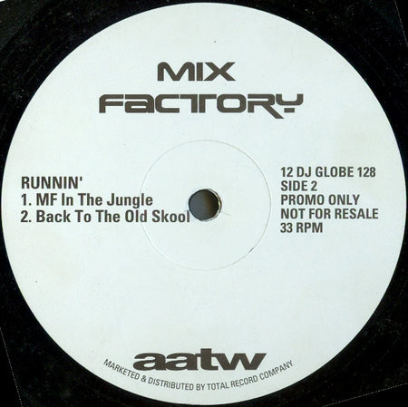 Mix Factory : Runnin' (12", Promo)