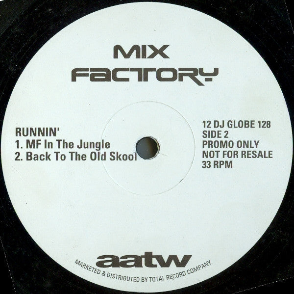 Mix Factory : Runnin' (12", Promo)