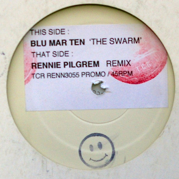 Blu Mar Ten : The Swarm (12", Promo, W/Lbl, Sti)