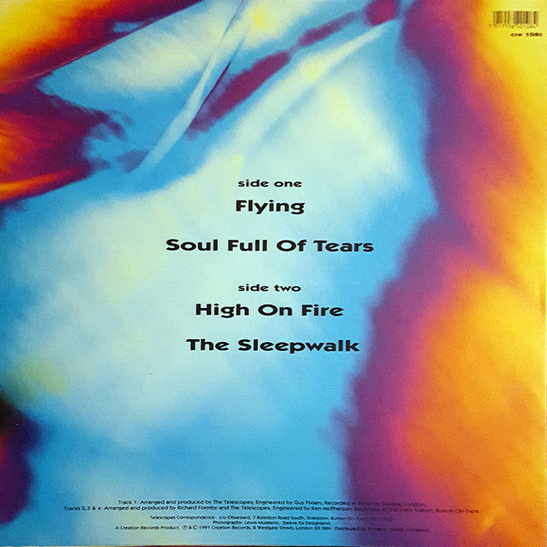 The Telescopes : Flying (12", Single)