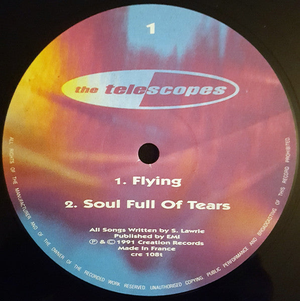 The Telescopes : Flying (12", Single)