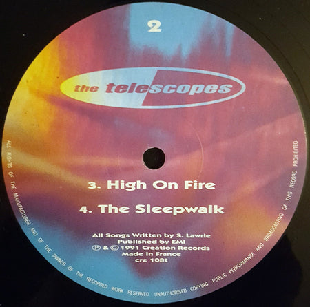 The Telescopes : Flying (12", Single)