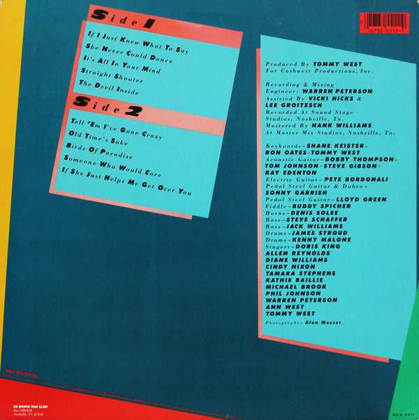 Ed Bruce : Tell 'Em I've Gone Crazy (LP, Glo)