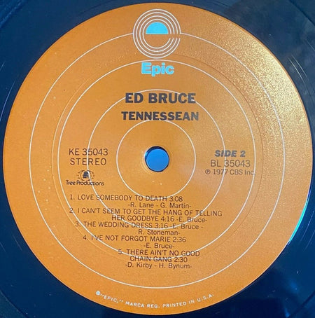 Ed Bruce : The Tennessean (LP)