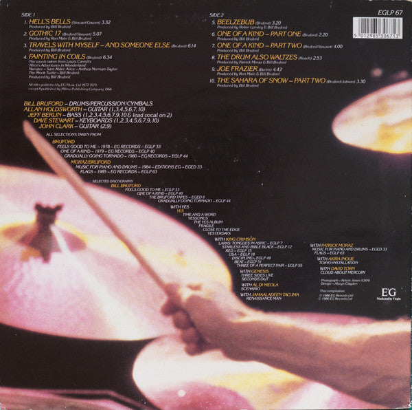 Bill Bruford : Master Strokes 1978-1985 (LP, Comp)