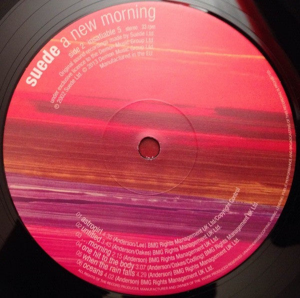 Suede : A New Morning (LP, Album, RE, 180)
