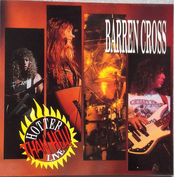 Barren Cross : Hotter Than Hell! Live (2xLP, Album)