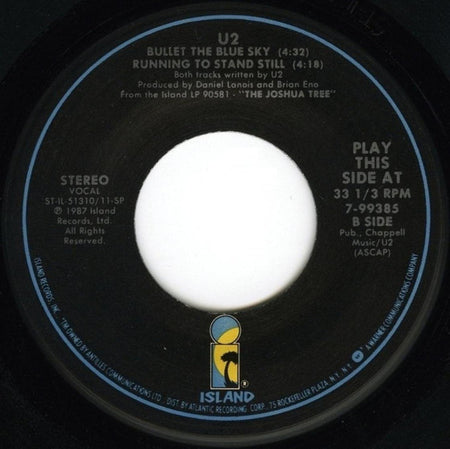 U2 : In God's Country (7", Single, SRC)