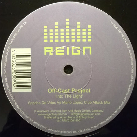 Off-Cast Project : Into The Light (12")