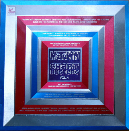 Various : Motown Chartbusters Vol. 4 (LP, Album, Comp, Lab)