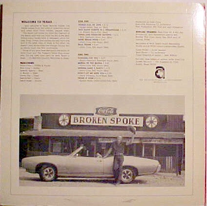 Alvin Crow And The Pleasant Valley Boys : Welcome To Texas (LP)