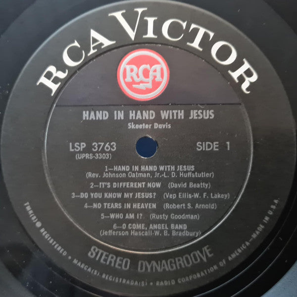 Skeeter Davis : Hand In Hand With Jesus (LP, Album, Roc)