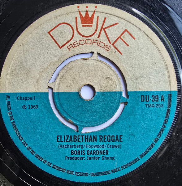 Boris Gardner* / Byron Lee & The Dragonaires* : Elizabethan Reggae / Soul Serenade (7", Single)
