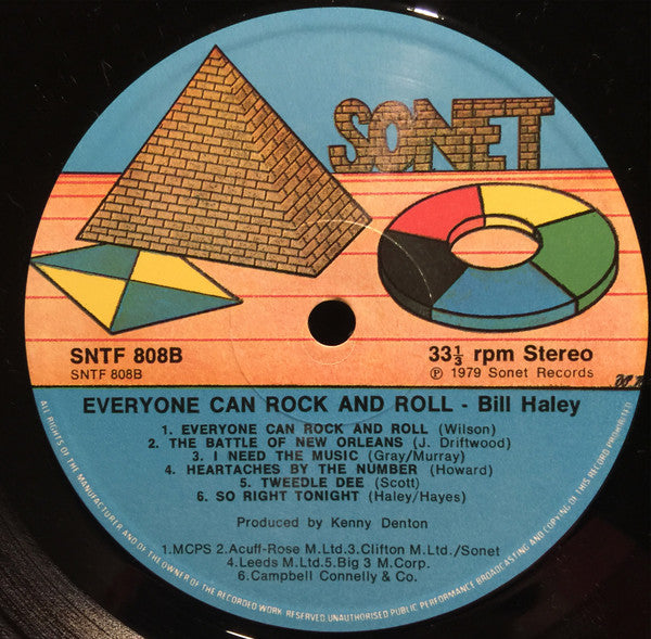 Bill Haley And His Comets : Everyone Can Rock And Roll (LP, Album)