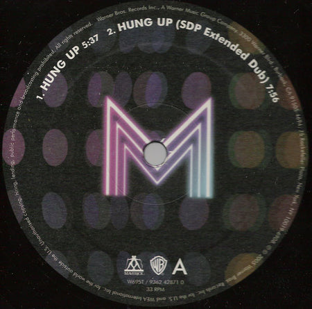 Madonna : Hung Up (12")