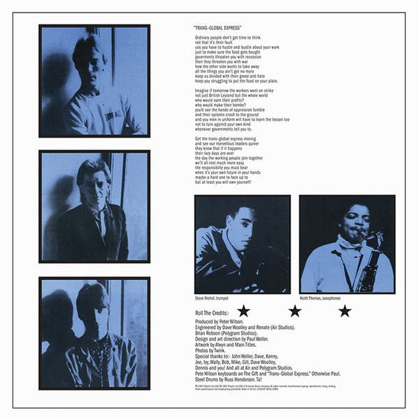 The Jam : The Gift (LP, Album, RE)