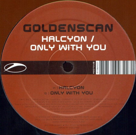 Goldenscan : Halcyon / Only With You (12")