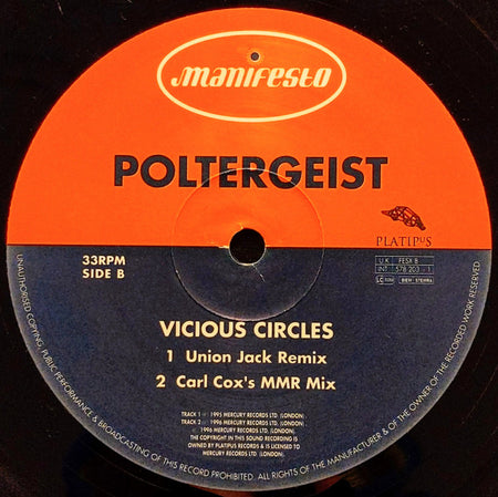 Poltergeist : Vicious Circles (12", Single)