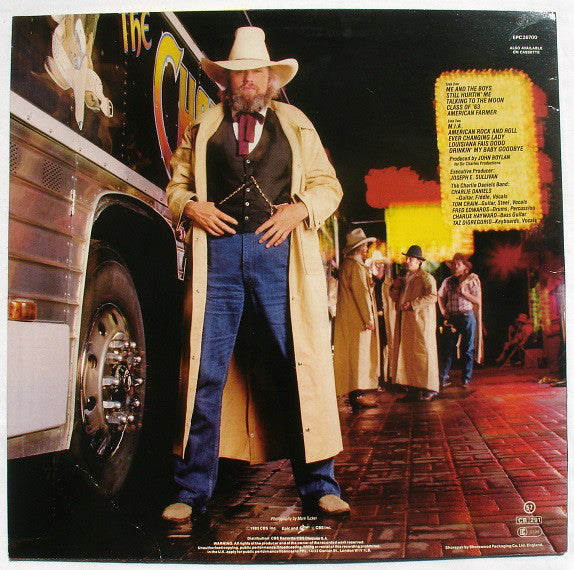 The Charlie Daniels Band : Me And The Boys (LP, Album)