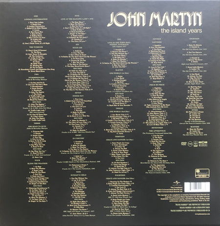 John Martyn : The Island Years (17xCD, Comp + DVD, Comp + Box, Ltd)