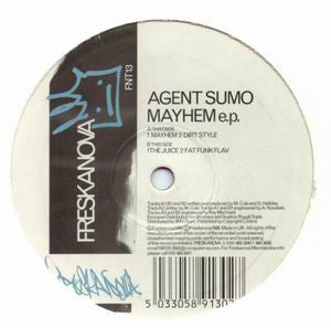 Agent Sumo : Mayhem E.P. (12", EP)