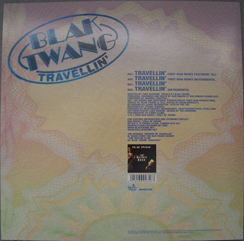 Blak Twang : Travellin' (12")