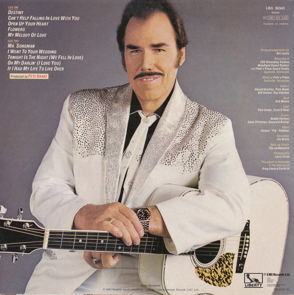 Slim Whitman : Mr. Songman (LP, Album)