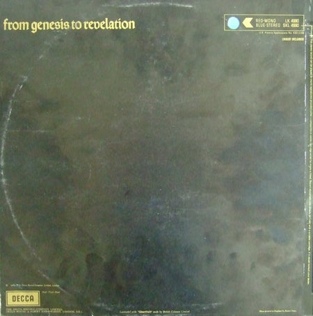 Genesis : From Genesis To Revelation (LP, Album, RP, Box)