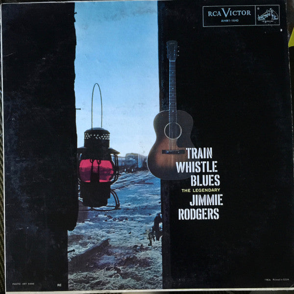 Jimmie Rodgers : Train Whistle Blues (LP, Comp, RE)