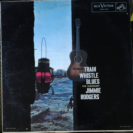 Jimmie Rodgers : Train Whistle Blues (LP, Comp, RE)