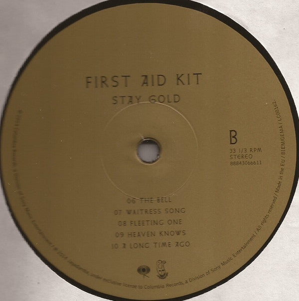 First Aid Kit : Stay Gold (LP, Album, Gat + CD, Album, Promo)