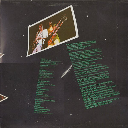 Camel : A Live Record (2xLP, Album, RE)
