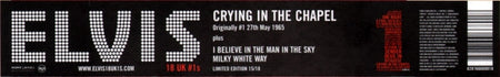 Elvis Presley : Crying In The Chapel (10", Single, Ltd, Num, RE)