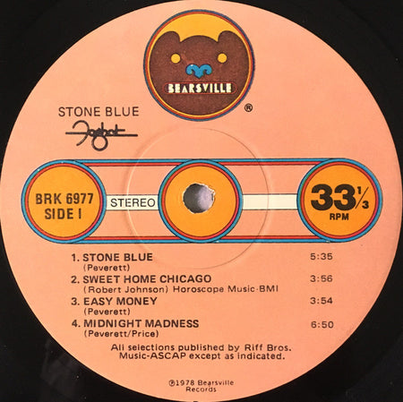 Foghat : Stone Blue (LP, Album, Win)