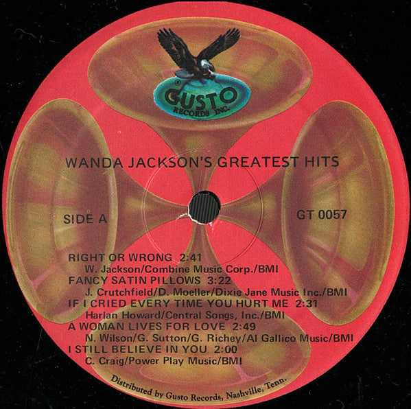 Wanda Jackson : Greatest Hits (LP, Album)
