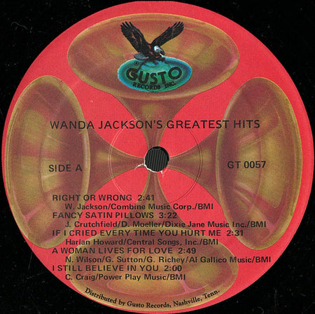 Wanda Jackson : Greatest Hits (LP, Album)