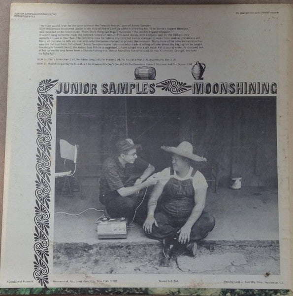 Junior Samples : Moonshining (LP)