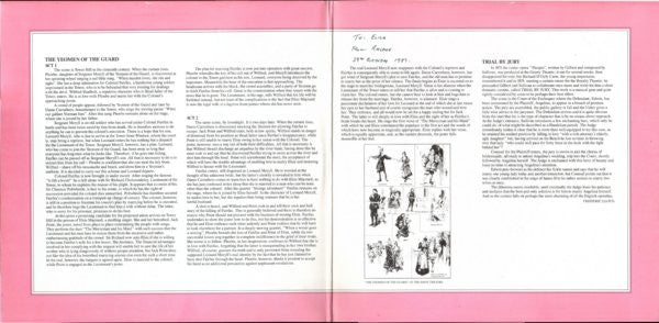D'Oyly Carte Opera Company : The Yeomen Of The Guard / Trial By Jury (2xLP, Album, RE)