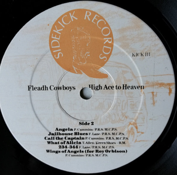 The Fleadh Cowboys : High Ace To Heaven (LP, Album)